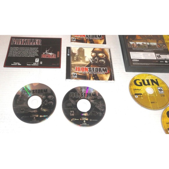Lot of 5 PC Games - Iron Storm, Gun, WWII Sniper, Painkiller & CTU Marine - Picture 9 of 11